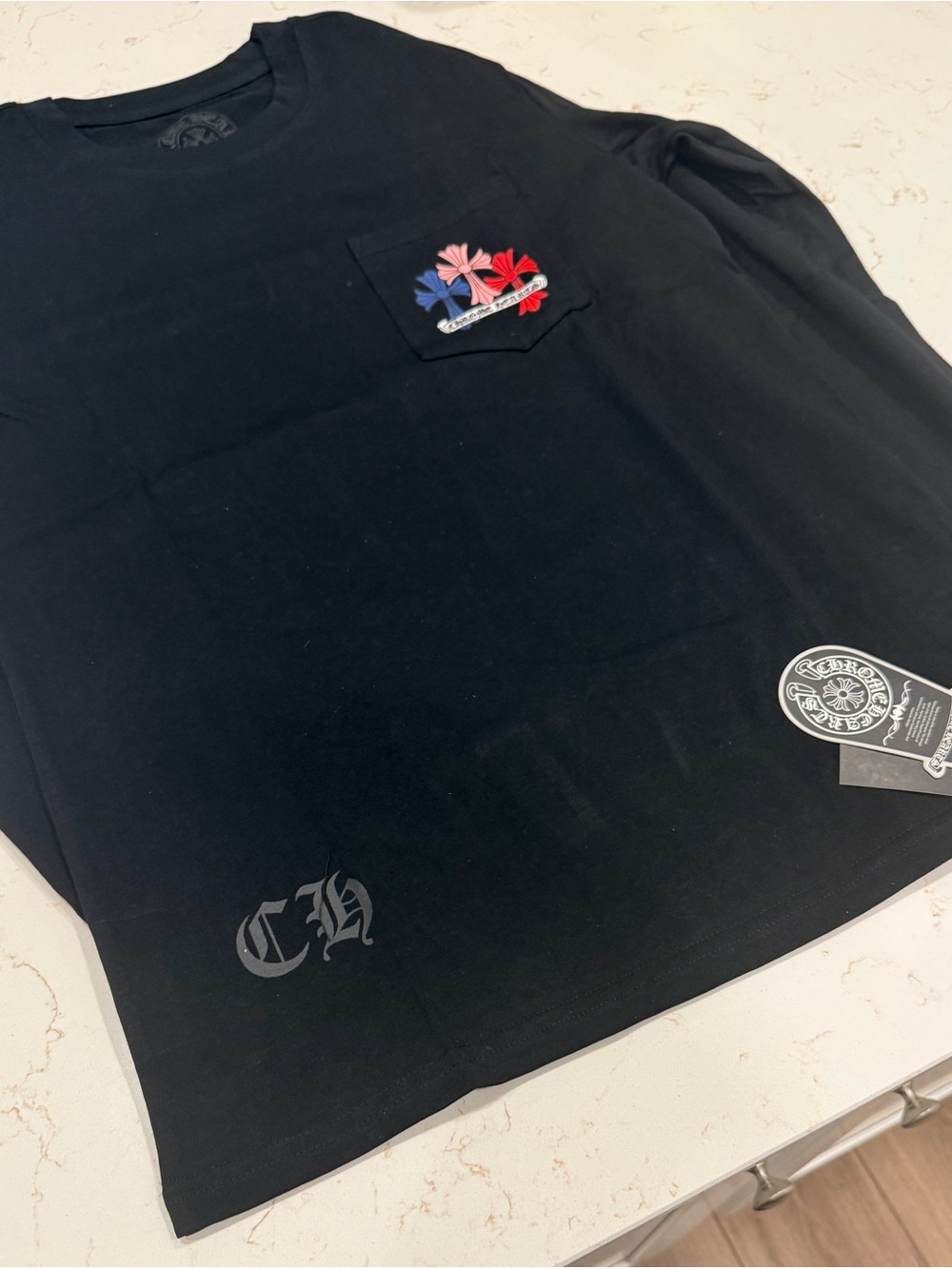 Black/Multi-Color Long Sleeve